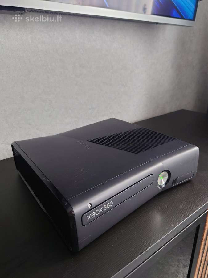 Xbox 360 Slim 240gb + Kinect - nuotraukos Nr. 3