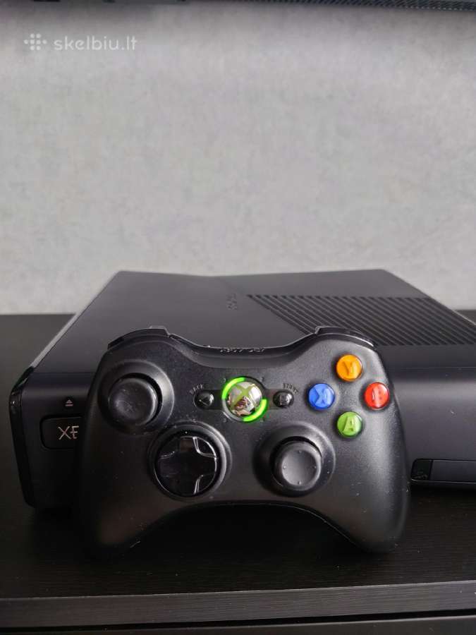 Xbox 360 Slim 240gb + Kinect - nuotraukos Nr. 4