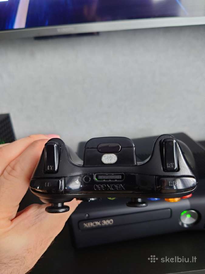 Xbox 360 Slim 240gb + Kinect - nuotraukos Nr. 5