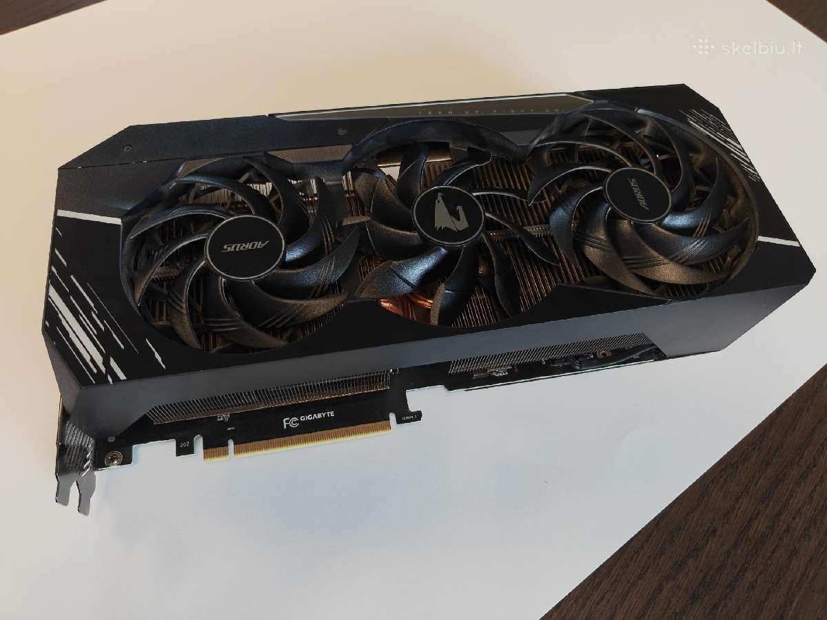 Gigabyte Rtx 3080 Ti Aorus Master 12gb Vram - nuotraukos Nr. 2