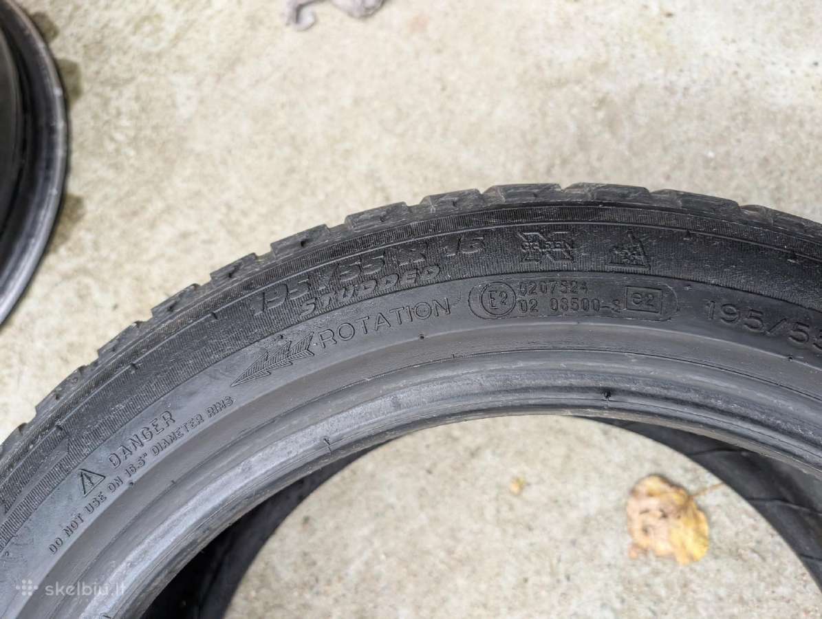 Michelin X-ice padangos 195/55 R16 - nuotraukos Nr. 7