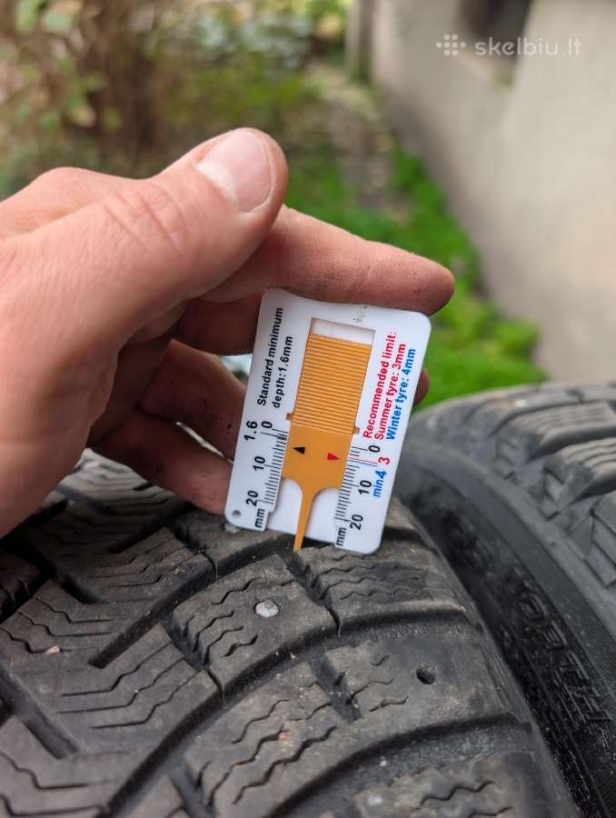 Michelin X-ice padangos 195/55 R16 - nuotraukos Nr. 11