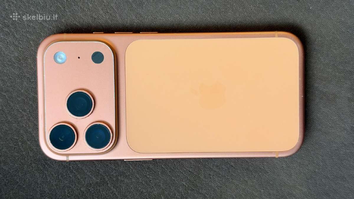Apple iPhone 17 Pro 256gb Cosmic Orange - nuotraukos Nr. 4