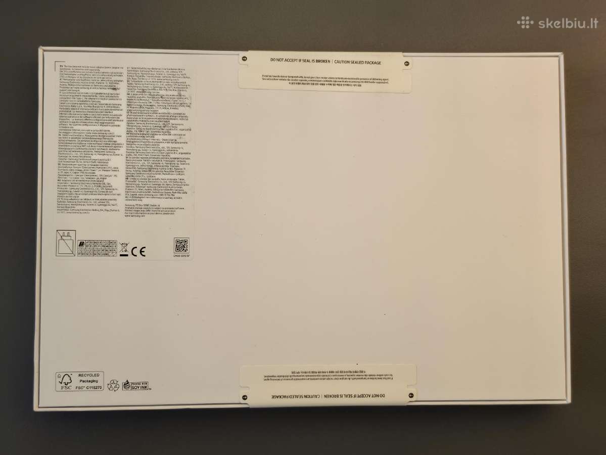 Nauja Samsung Galaxy Tab S10 Fe 128 GB, Wi-fi - nuotraukos Nr. 2