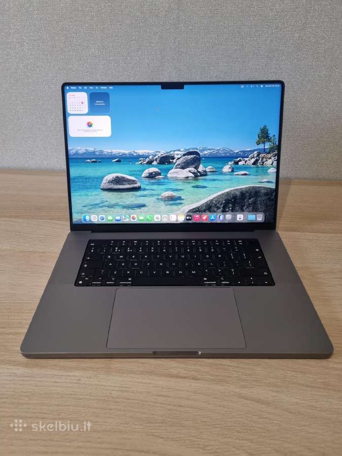 Apple MacBook Pro 16 M1 Max 32 GB RAM 1 TB - nuotraukos Nr. 2