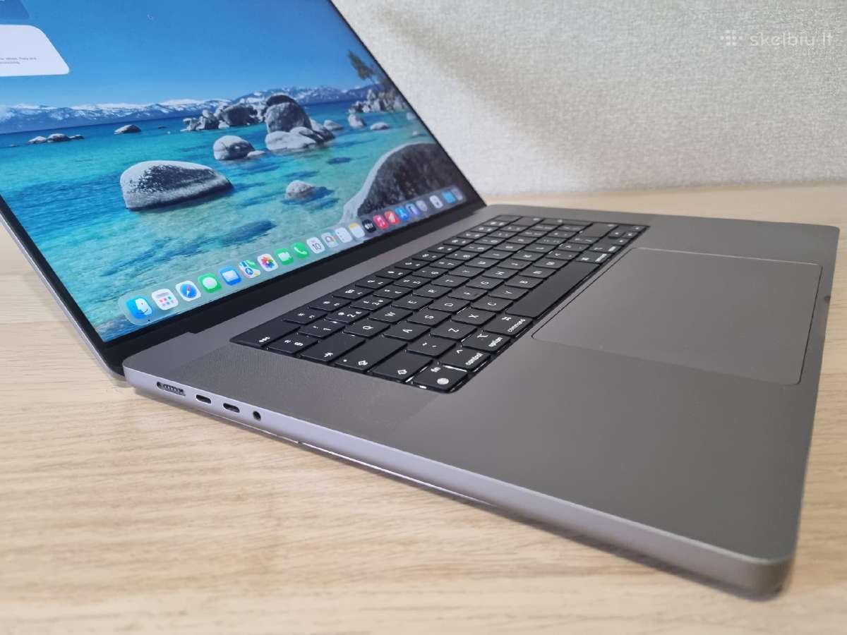 Apple MacBook Pro 16 M1 Max 32 GB RAM 1 TB - nuotraukos Nr. 3