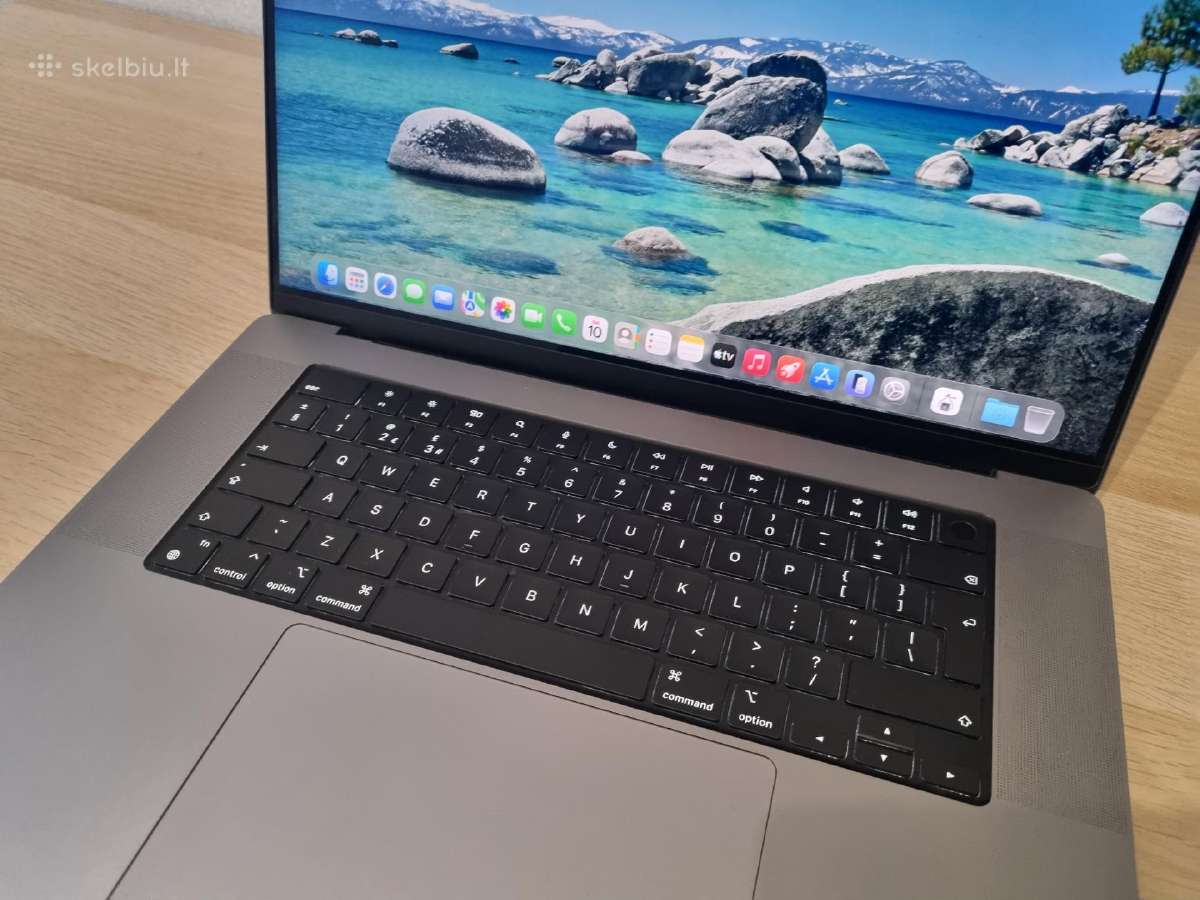 Apple MacBook Pro 16 M1 Max 32 GB RAM 1 TB - nuotraukos Nr. 5