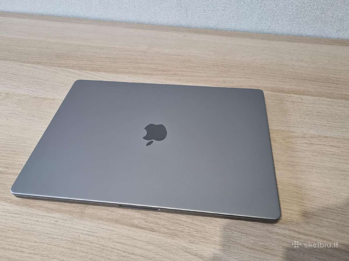 Apple MacBook Pro 16 M1 Max 32 GB RAM 1 TB - nuotraukos Nr. 6