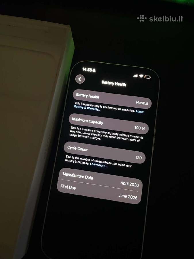 iPhone 17 Pro 256gb - nuotraukos Nr. 3
