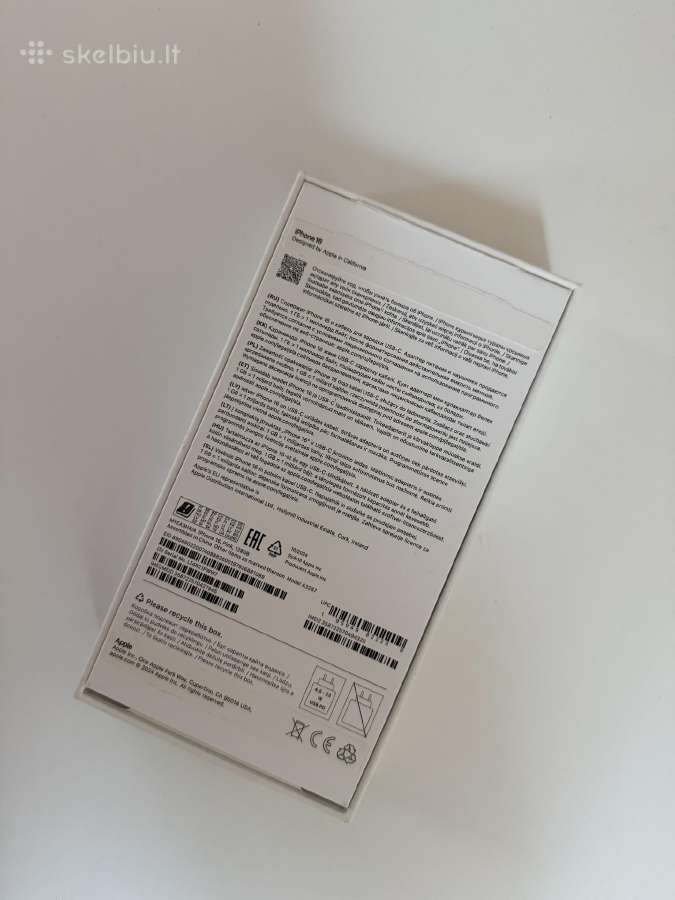 iPhone 16 128gb - nuotraukos Nr. 9