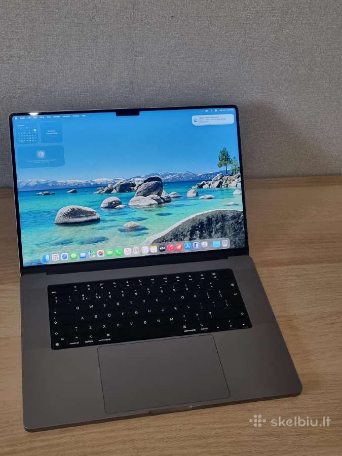 Apple MacBook Pro 16 M1 Max 32 GB 1 TB - nuotraukos Nr. 2