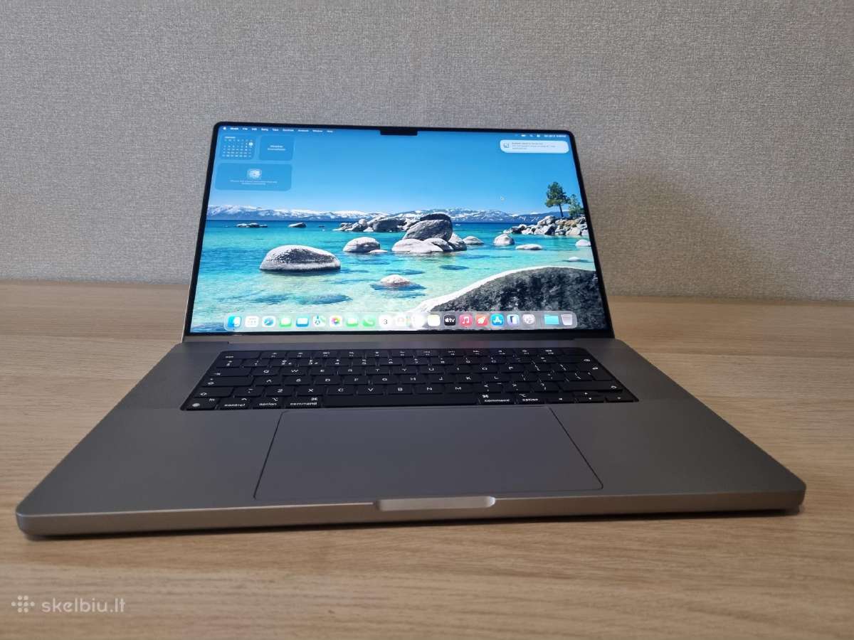 Apple MacBook Pro 16 M1 Max 32 GB 1 TB - nuotraukos Nr. 4