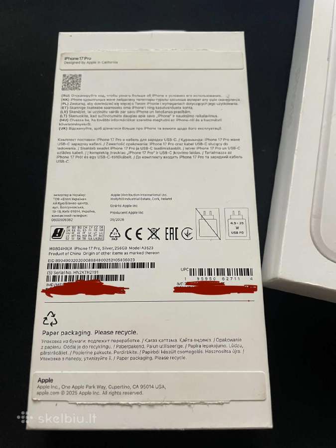 iPhone 17 Pro 256gb - nuotraukos Nr. 5