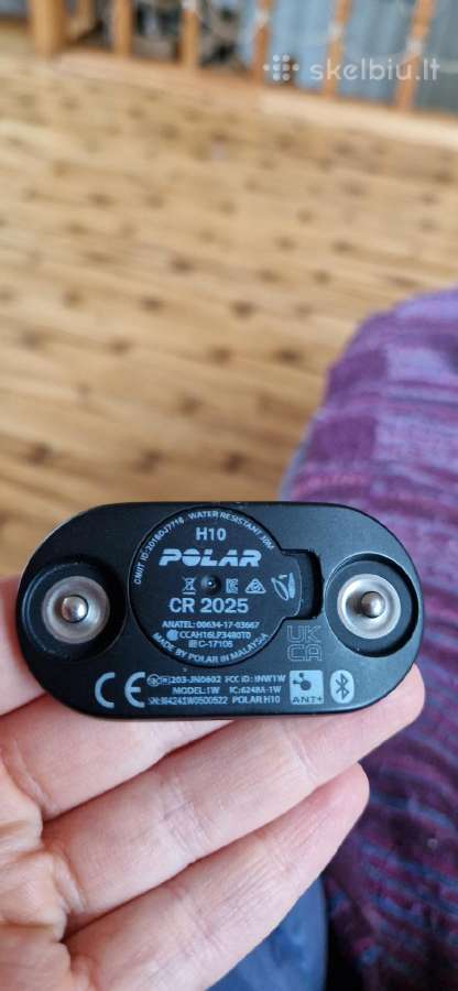 Polar H10 širdies ritmo matuoklis - nuotraukos Nr. 2