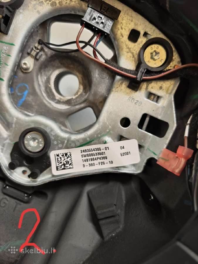 Bmw X5f15 X6f16 vairai vairo Airbag originalū - nuotraukos Nr. 6