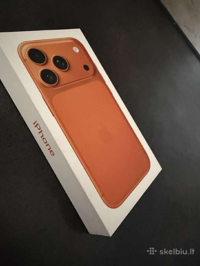iPhone 17 Pro 256gb Orange – 100% baterija - nuotraukos Nr. 2