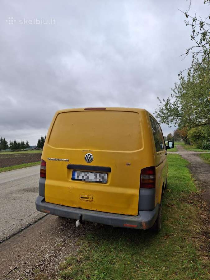 Parduodamas Volkswagen transporter automobilis - nuotraukos Nr. 3
