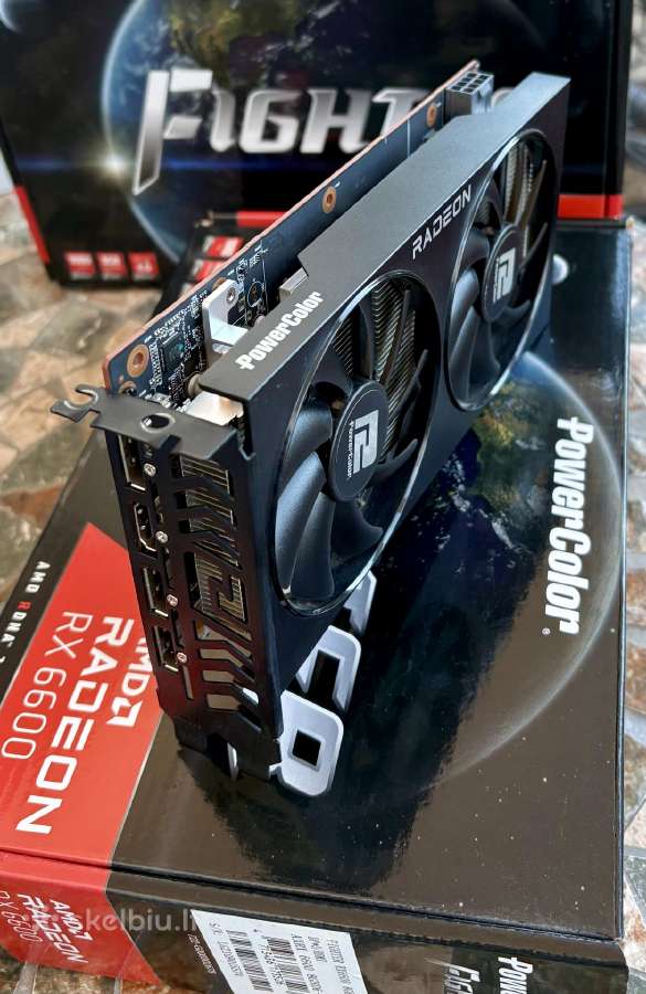 Powercolor Radeon Rx 6600 8gb - nuotraukos Nr. 2