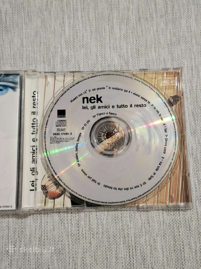 Nek – Lei gli amici e tutto il resto (CD albumas) - nuotraukos Nr. 2