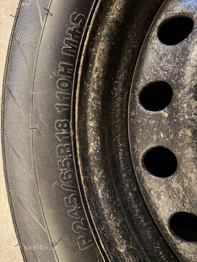 Dodge durango atsarginis ratas 245/65r18 M+s - nuotraukos Nr. 3