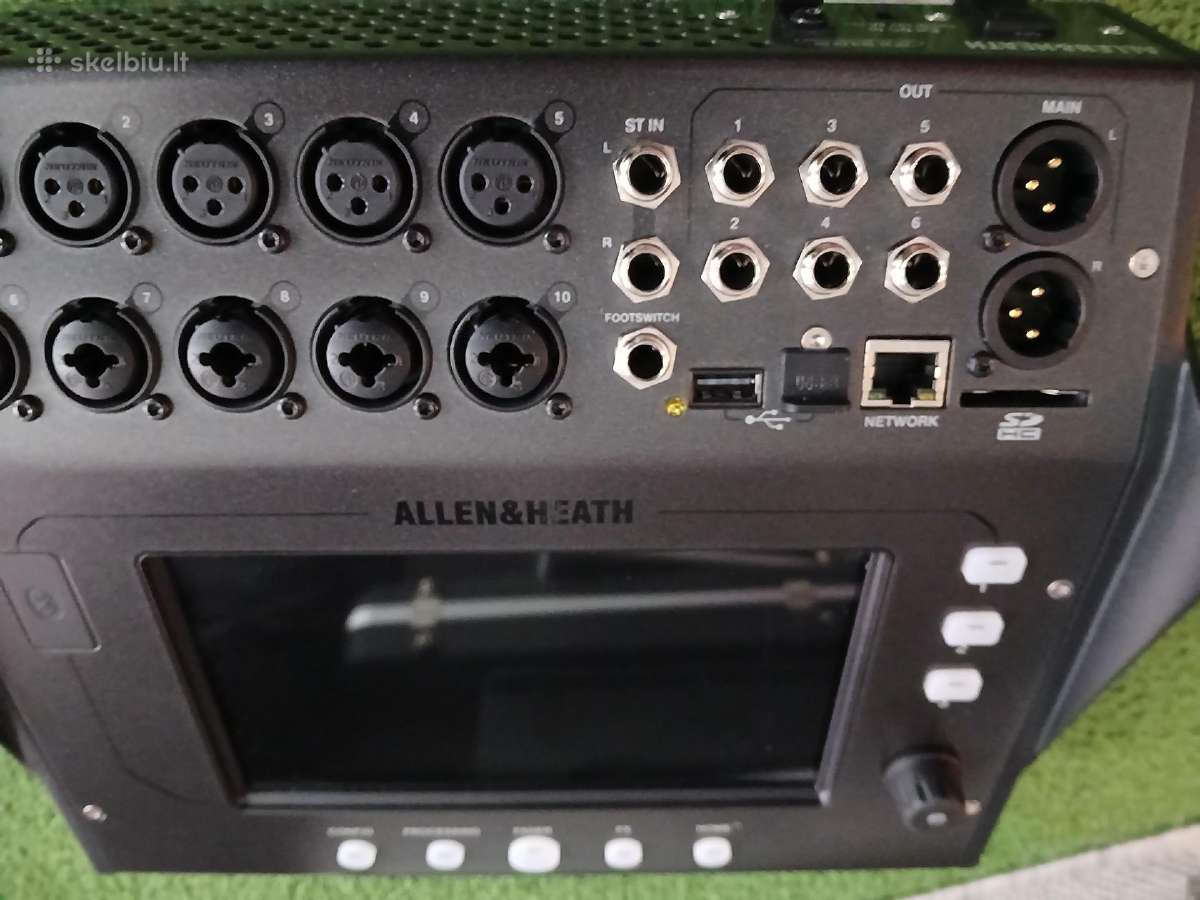 Parduodu mikšerį Allen&heath Cq12t su dėklu - nuotraukos Nr. 4