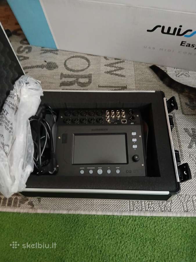 Parduodu mikšerį Allen&heath Cq12t su dėklu - nuotraukos Nr. 2