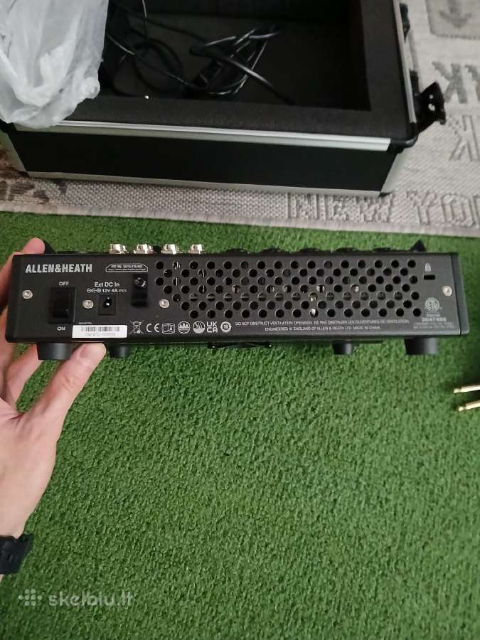Parduodu mikšerį Allen&heath Cq12t su dėklu - nuotraukos Nr. 3