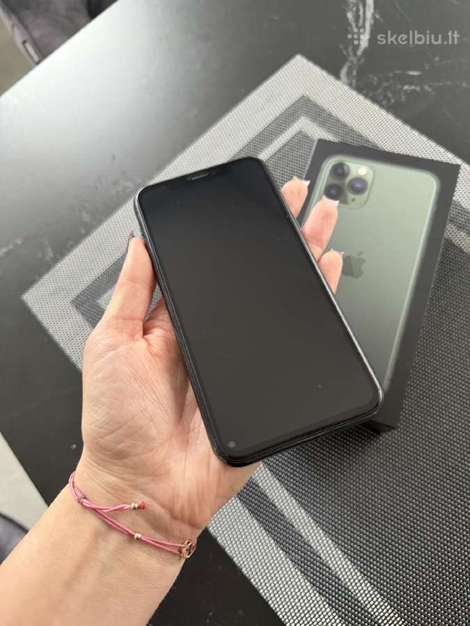 Parduodu iPhone 11 Pro midnight green 256gb - nuotraukos Nr. 7