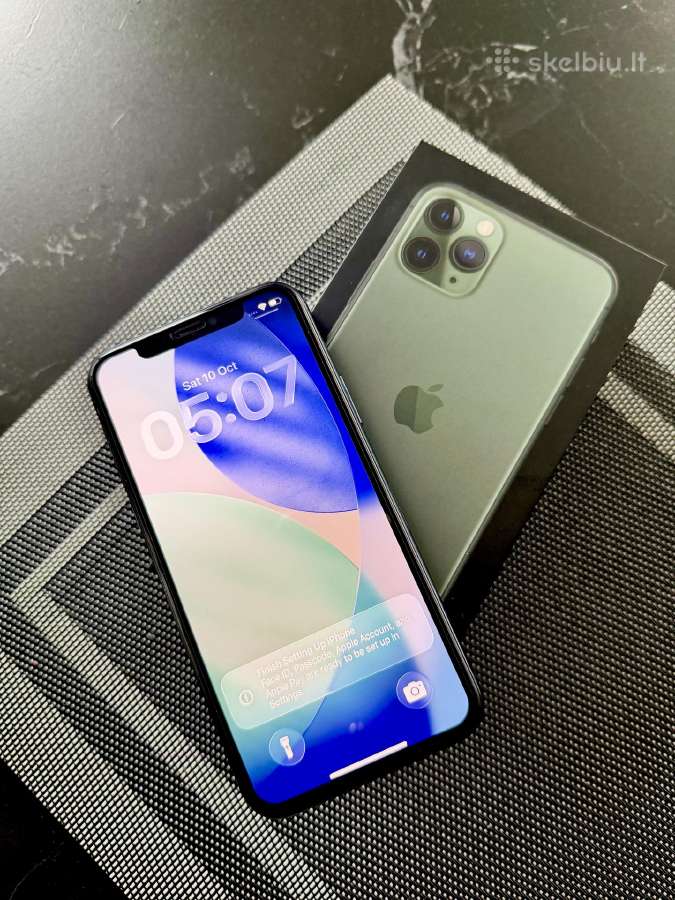 Parduodu iPhone 11 Pro midnight green 256gb - nuotraukos Nr. 9