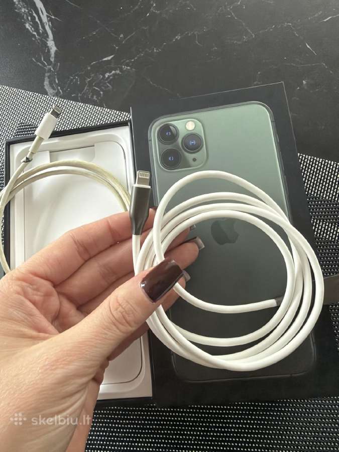 Parduodu iPhone 11 Pro midnight green 256gb - nuotraukos Nr. 13