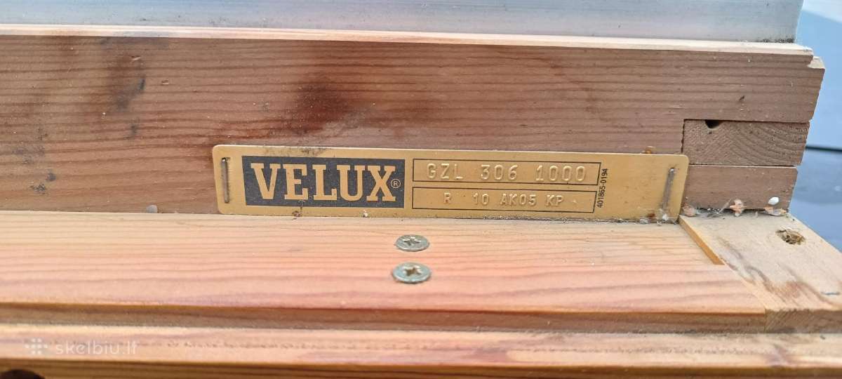 Parduodami 2 Velux stogo langai - nuotraukos Nr. 6