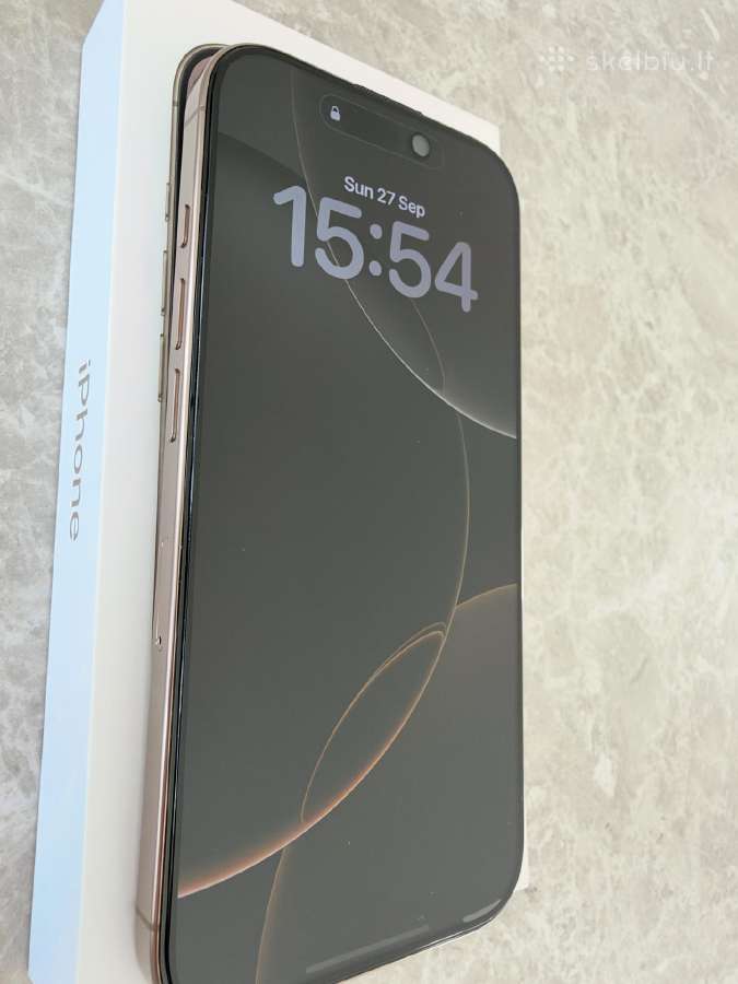 Idealios būklės iPhone 16 Pro 256gb Deserttitanium - nuotraukos Nr. 8
