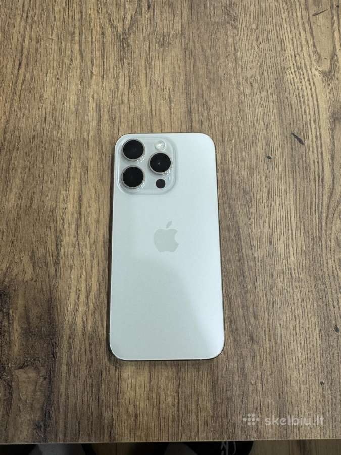 iPhone 15 pro 87% Akkumulator - nuotraukos Nr. 6