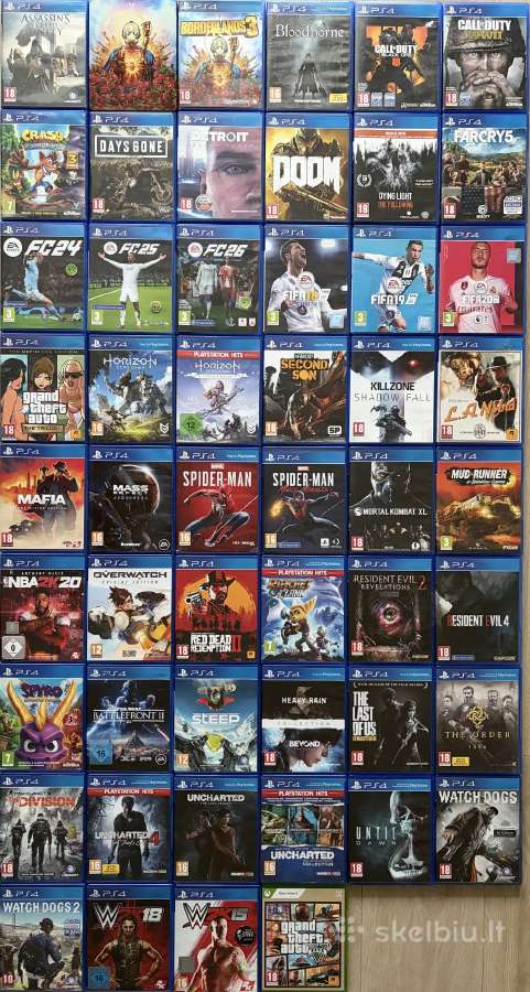 Ps5 ir Ps4 žaidimai - nuotraukos Nr. 2