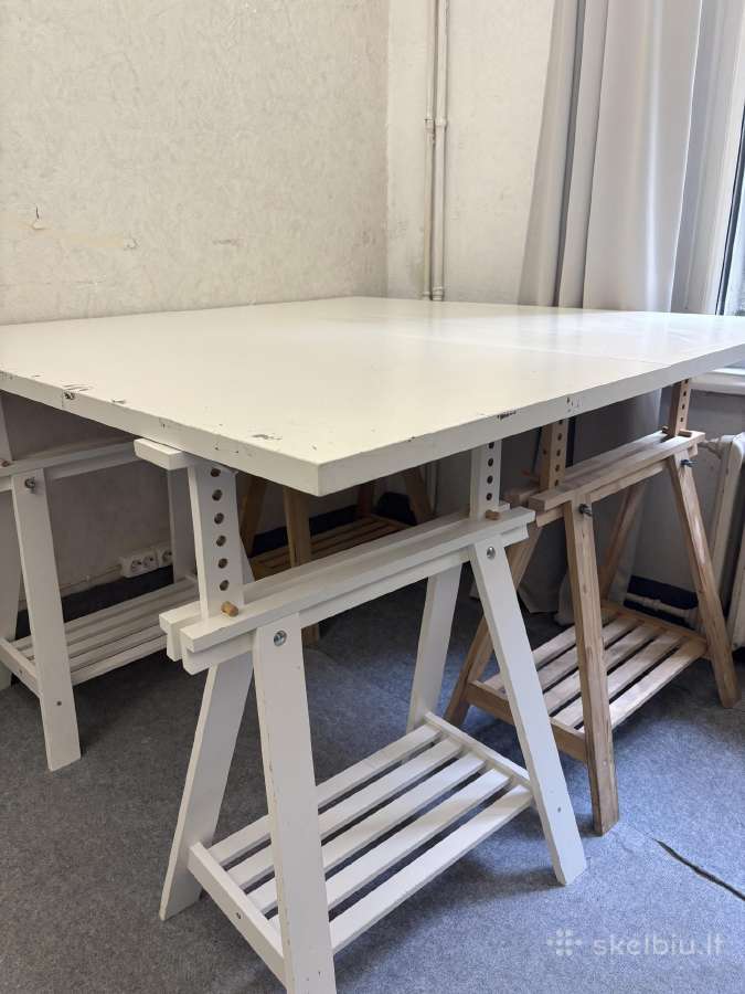 Ikea Mittback stalo žirgės / kojos / rudos - nuotraukos Nr. 2