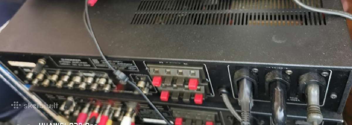 Pioneer Sa-620 su kolonėlėm ir kiti stiprintuvai - nuotraukos Nr. 4