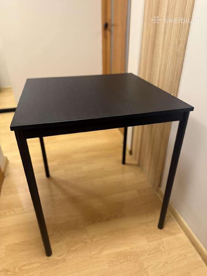 Stalas juodas 67x67cm - nuotraukos Nr. 2