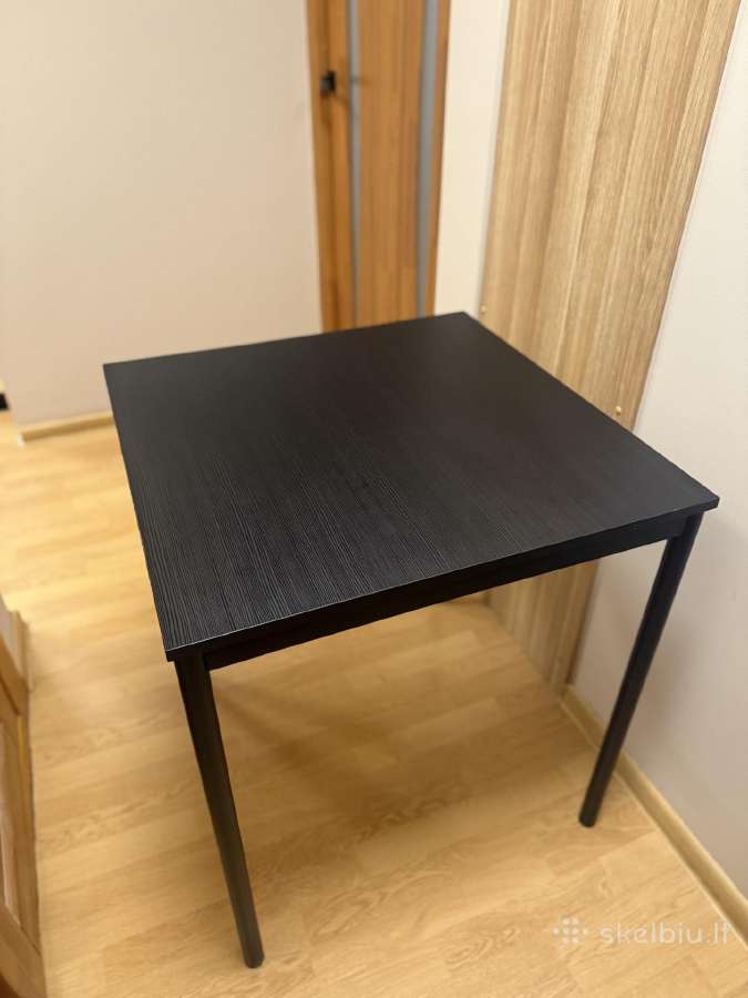 Stalas juodas 67x67cm - nuotraukos Nr. 3