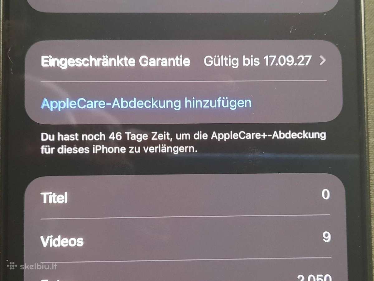 Apple iPhone 18 Pro Max 256gb, juodas, be tinklo - nuotraukos Nr. 4