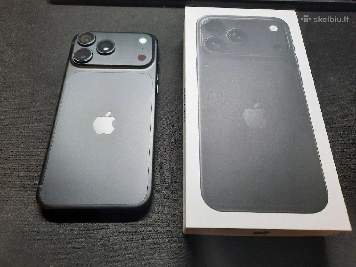 Apple iPhone 18 Pro Max 256gb, juodas, be tinklo - nuotraukos Nr. 5