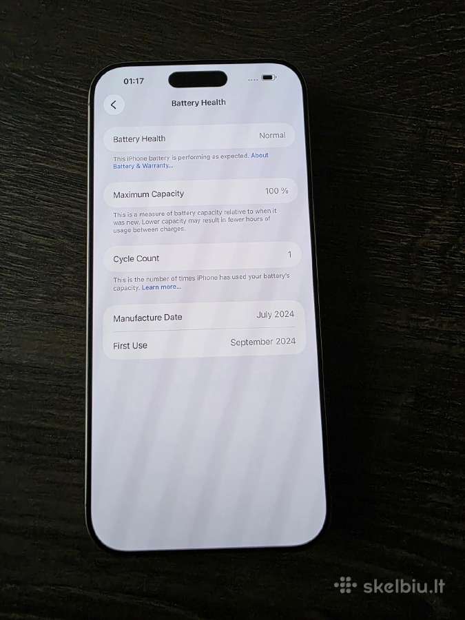 iPhone 16 Pro Max 256gb - nuotraukos Nr. 5