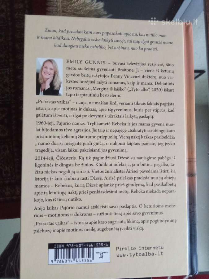 Emily Gunnis .Mergina iš laiško ir Prarastas vaika - nuotraukos Nr. 3