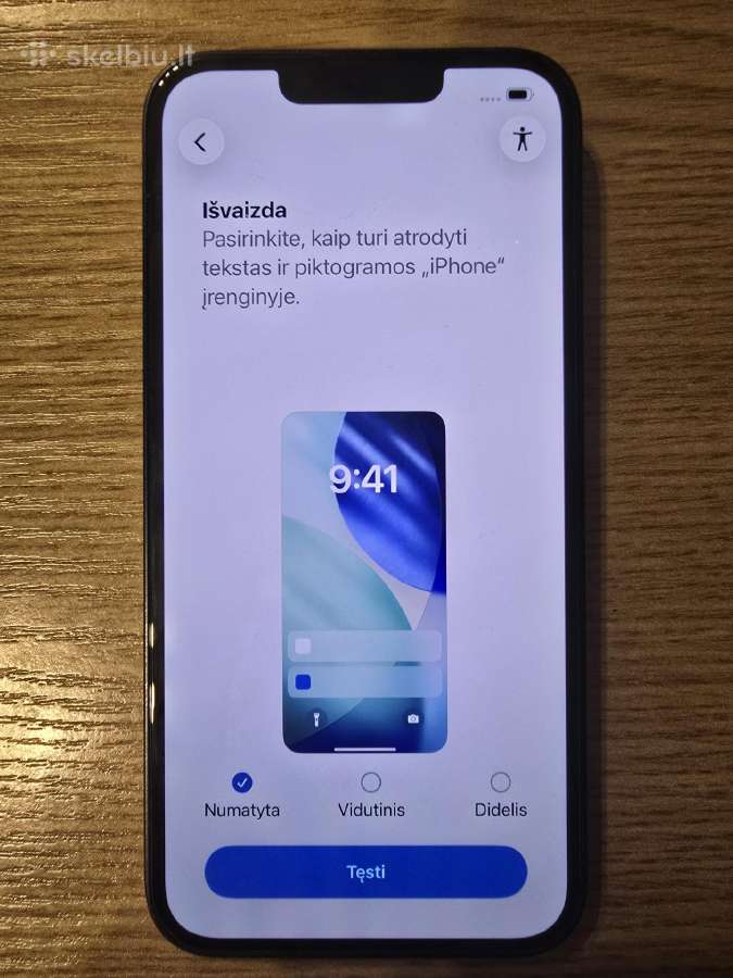 iPhone 13 128gb Midnight Blue - nuotraukos Nr. 2