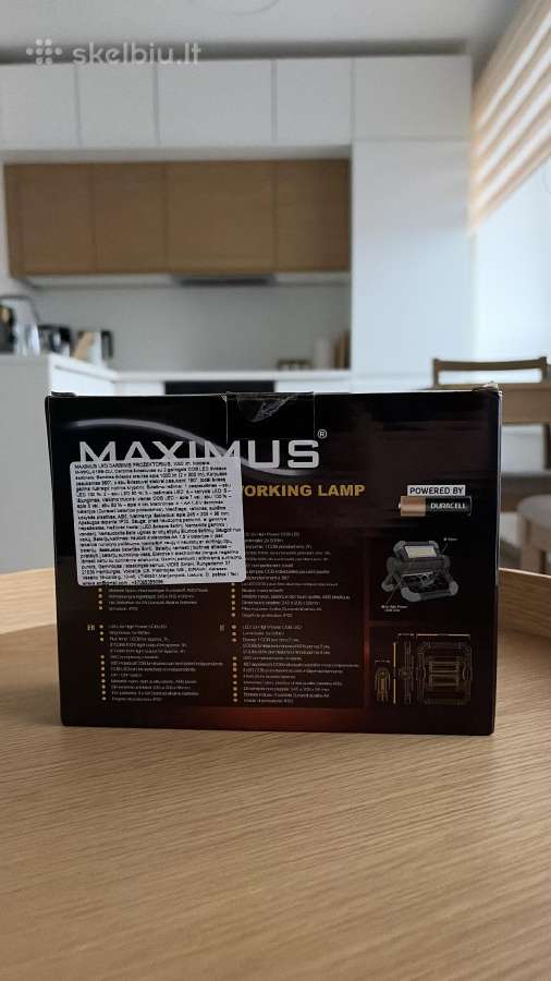 Maximus LED Darbo Lempa 1000 Lm - nuotraukos Nr. 2