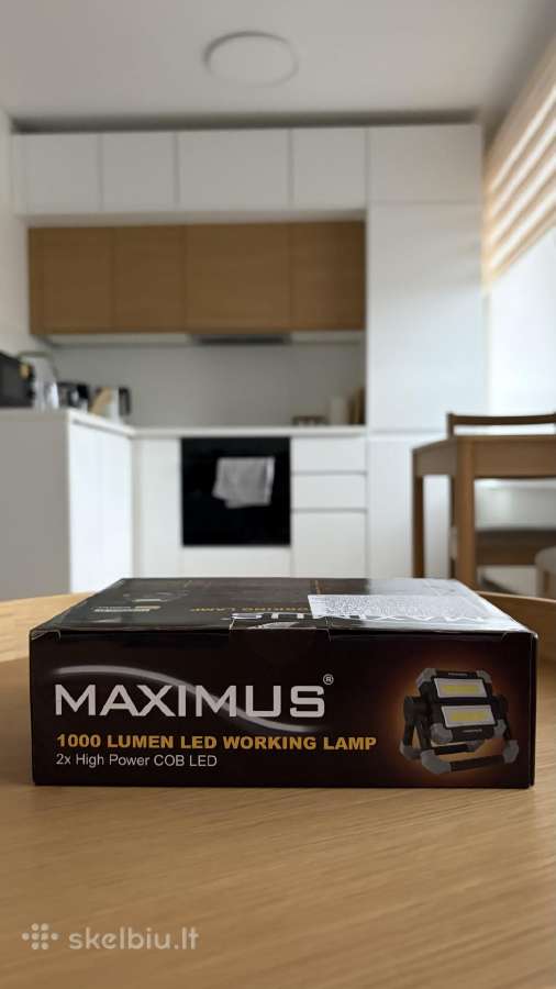 Maximus LED Darbo Lempa 1000 Lm - nuotraukos Nr. 4