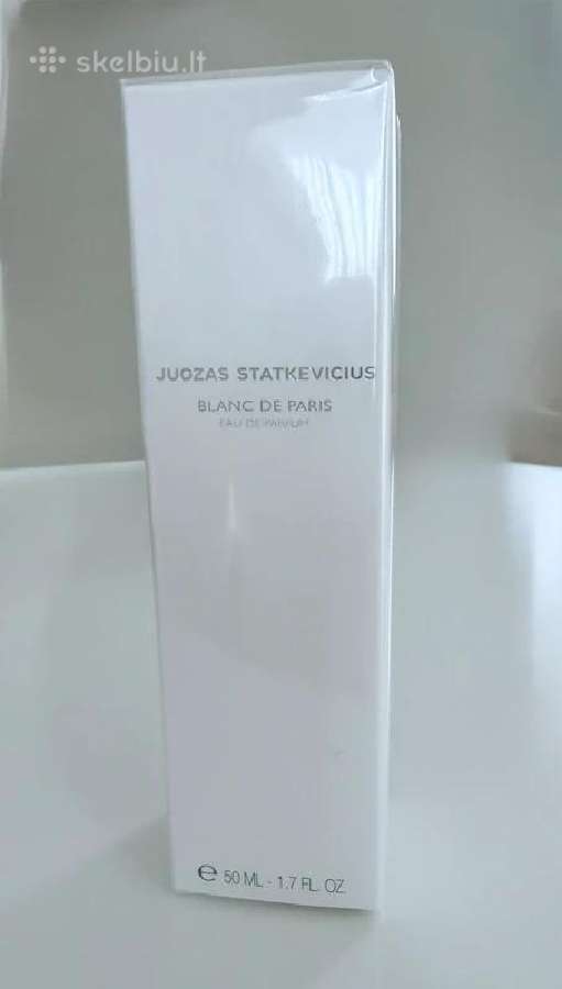 Nauji Juozas Statkevičius Blanc de Paris kvepalai - nuotraukos Nr. 5
