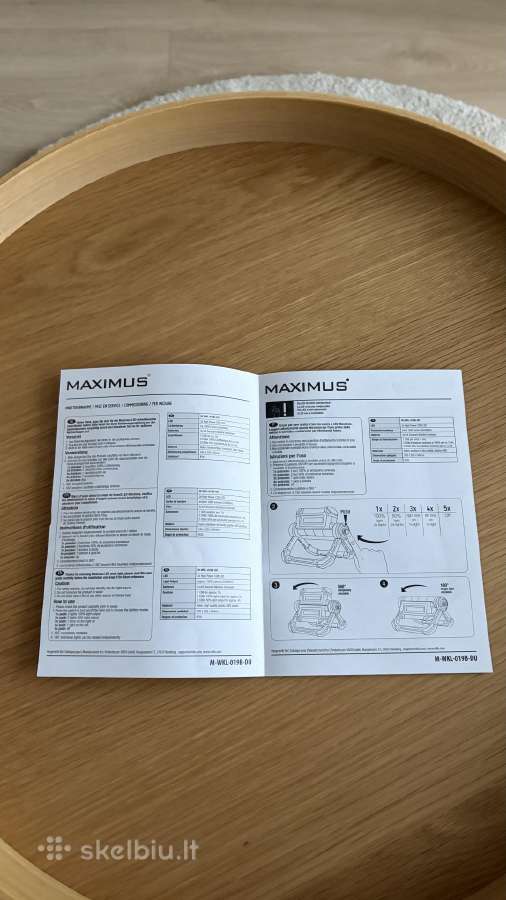 Maximus LED Darbo Lempa 1000 Lm - nuotraukos Nr. 17