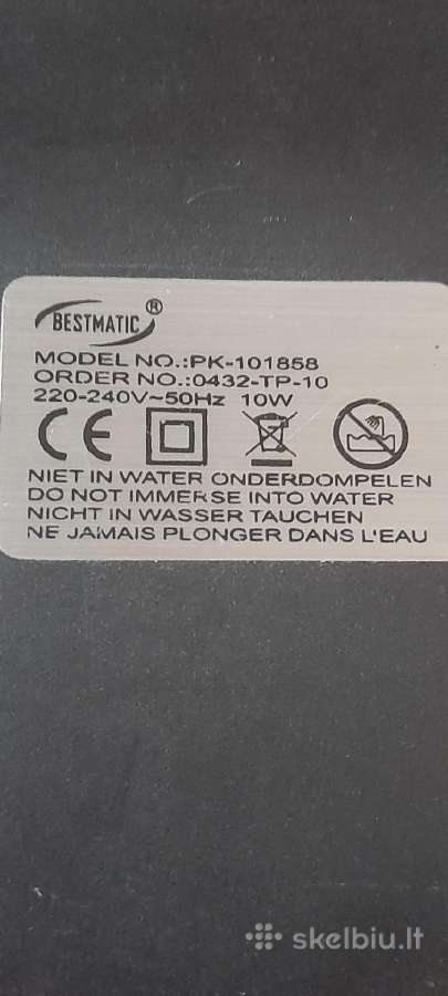 Elektrinė naminių gyvūnų kirpimo mašinėlė - nuotraukos Nr. 4