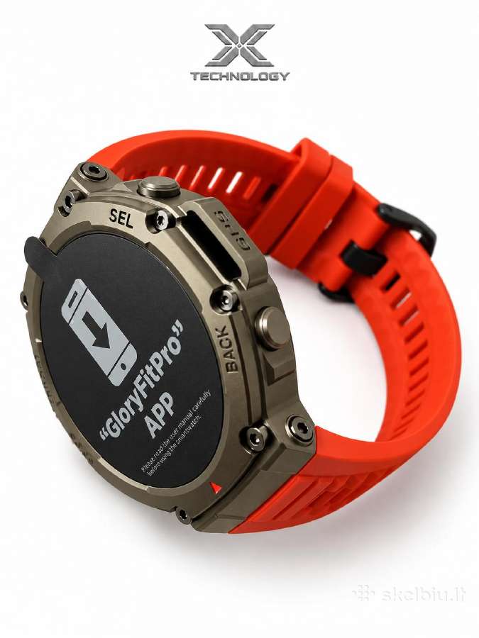 X Watch Military – vandeniui atsparus laikrodis - nuotraukos Nr. 2