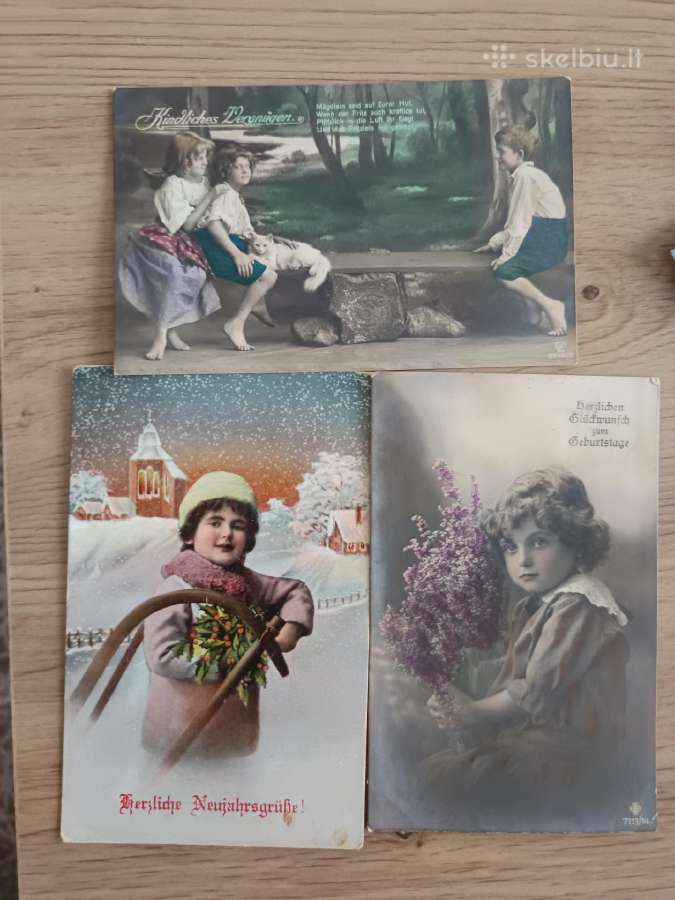 Vokiečių senoviniai atvirukai - nuotraukos Nr. 3
